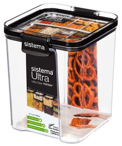 システマ ウルトラ sistema Ultra 920ml 食品保存容器 フードコンテナ ナッツ シリアル クッキー