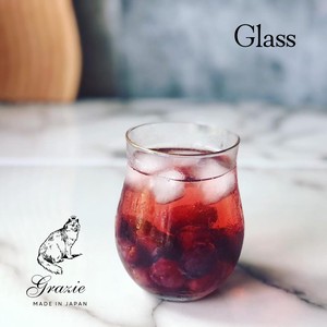 ＊grazie＊　「Glass」　ガラス　全6形状　【美濃焼　グラス　カップ　日本製】ヤマ吾陶器