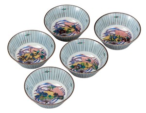 Kutani ware Side Dish Bowl Small Assortment 4.5-go