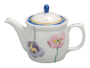 Kutani ware Teapot Poppy