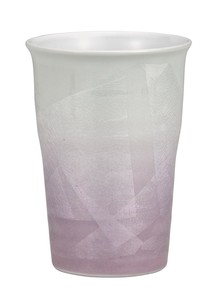 日本の伝統工芸品【九谷焼】 K8-1046 フリーカップ 銀彩紫