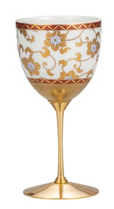 Kutani ware Wine Glass