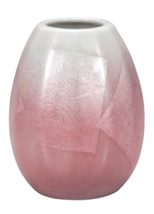 Kutani ware Flower Vase Pink
