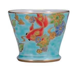 Kutani ware Cup/Tumbler Goldfish