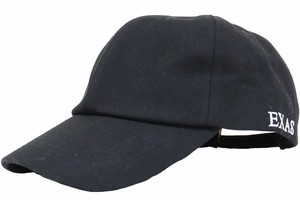 【大きいサイズ帽子 最大約65cm 調節可能】キャップ キャンバス サイド刺繍 ブラック