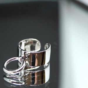 Silver-Based Plain Ring sliver Rings Unisex
