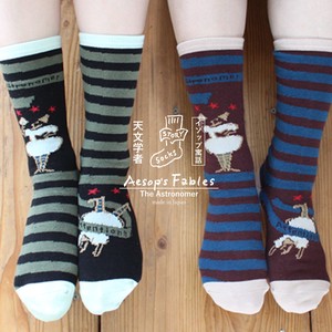 Crew Socks Design Bird Socks 2023 New Made in Japan