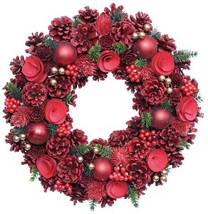 [2023クリスマス]彩か｜SAIKA　Wreath Mix Red