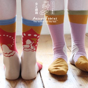 Crew Socks Design Bird Socks 2023 New Made in Japan