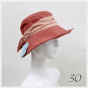 10118　綿 100%配色デザインハット 帽子 婦人雑貨