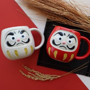 Mug daruma Lucky Charm M Made in Japan