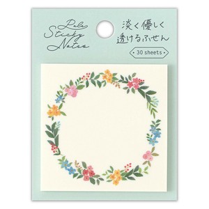 Sticky Notes Wreath Made in Japan
