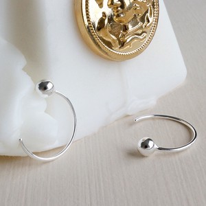 Pierced Earrings Silver Post Earrings sliver Ear Cuff Unisex