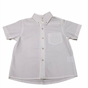 Kids' Short Sleeve Shirt/Blouse Buttons M Made in Japan