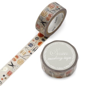 Washi Tape Washi Tape Sewing Silver Foil 15mm