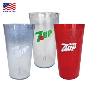 IMPACT TUMBLERS-7UP タンブラー アメリカン雑貨 MADE IN USA