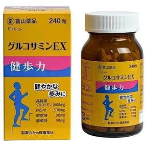 富山薬品 【予約販売】グルコサミンEX 240粒