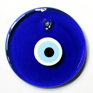 ナザルボンジュウ15cm（ガラスのみ）壁飾り・青い目玉のお守りNazar Boncugu, Turkish Evil Eye Amulet