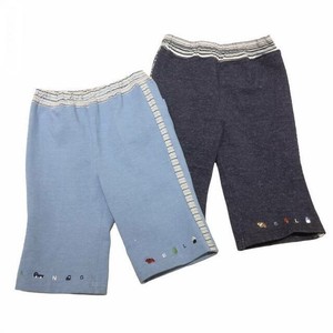 儿童短裤/五分裤 条纹 侧边 70 ~ 95cm 7分裤 日本制造