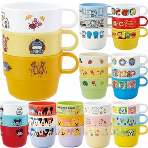 Cup Sanrio Kanahei Desney Set of 3 Made in Japan