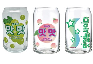 缶型グラス韓国風