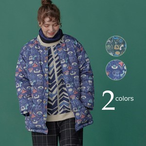 Jacket Patterned All Over Pudding Down Jacket Autumn/Winter