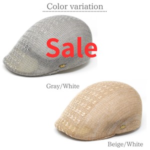 【Sale セール　特価】春夏　帽子ミックスサーモハンチング  ハンチング帽　WS-20743