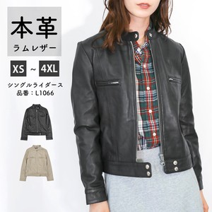 Jacket Single Genuine Leather Ladies'