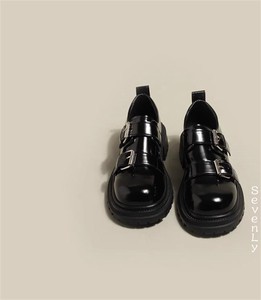 新作 厚底の小さい革靴 革靴 レディース「2023新作」