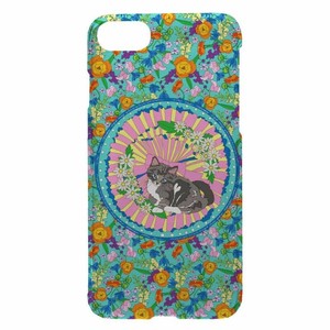 Phone Case Flower Cat cotton