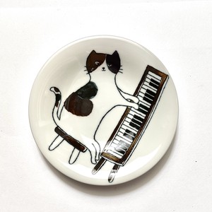 猫ピアノ5.0皿