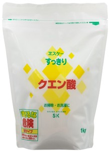 すっきりクエン酸　水あか　尿石　強力洗浄力　水回り　黄ばみ　臭い防止 大掃除 　日本製 　自然派 大容量