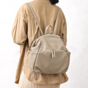 Backpack Gamaguchi Pocket Casual Simple