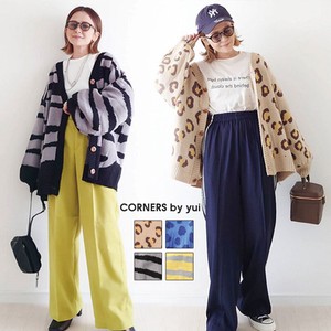 Sweater/Knitwear Tops Cardigan Sweater Puff Sleeve Spring Colaboration Autumn/Winter