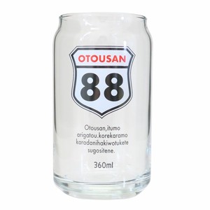 【タンブラー】缶型グラス 88パパ