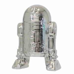 【貯金箱】スターウォーズ フィギュアバンク R2-D2 シルバー