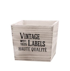 Pot/Planter Vintage Label L