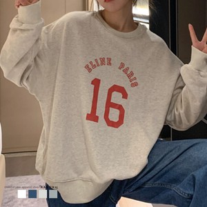 Sweatshirt Pullover Numbering