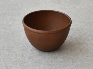 KICORI(キコリ）木彫 115木彫ボウル ブラウン 樹脂製食器 日本製made in Japan