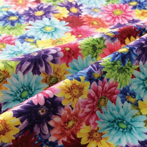 Fabrics Pouch Flowers