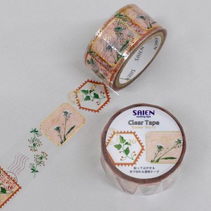 Washi Tape Flower Stamp Tape M flower Clear