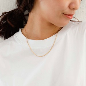 Gold Chain Necklace Stainless Steel Unisex M