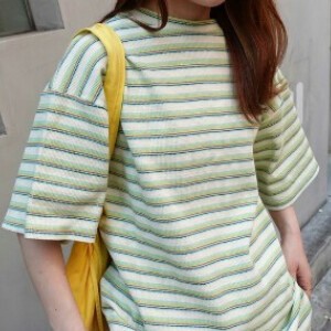 T-shirt Oversized Tops Summer Casual Spring Border