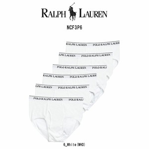 POLO RALPH LAUREN(ポロ ラルフローレン)ブリーフ 6枚セット Cotton Classic Fit NCF3P6