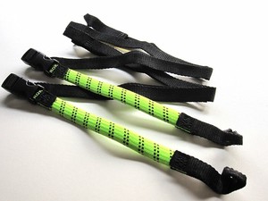 ROK straps ストレッチストラップ BPタイプ / グリーン&ブラック / 2本セット