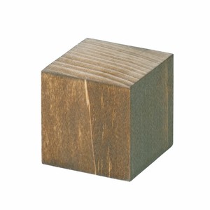 木製ディスプレイブロック ブラウン　天然木　ディスプレイ台