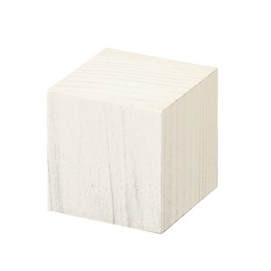 木製ディスプレイブロック ホワイト　天然木　ディスプレイ台