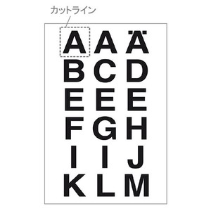 KDT Japan Label Label Clear