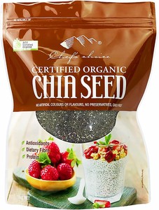 シェフズチョイス オーガニックチアシード 有機チアシード BRC HACCP認証 Organic Chia Seed