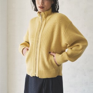 Sweater/Knitwear High-Neck Blouson